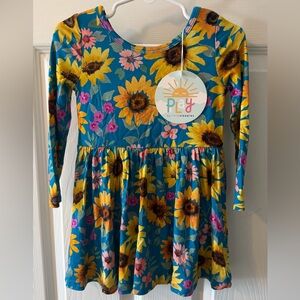 Little Sleepies Sunflower Dress